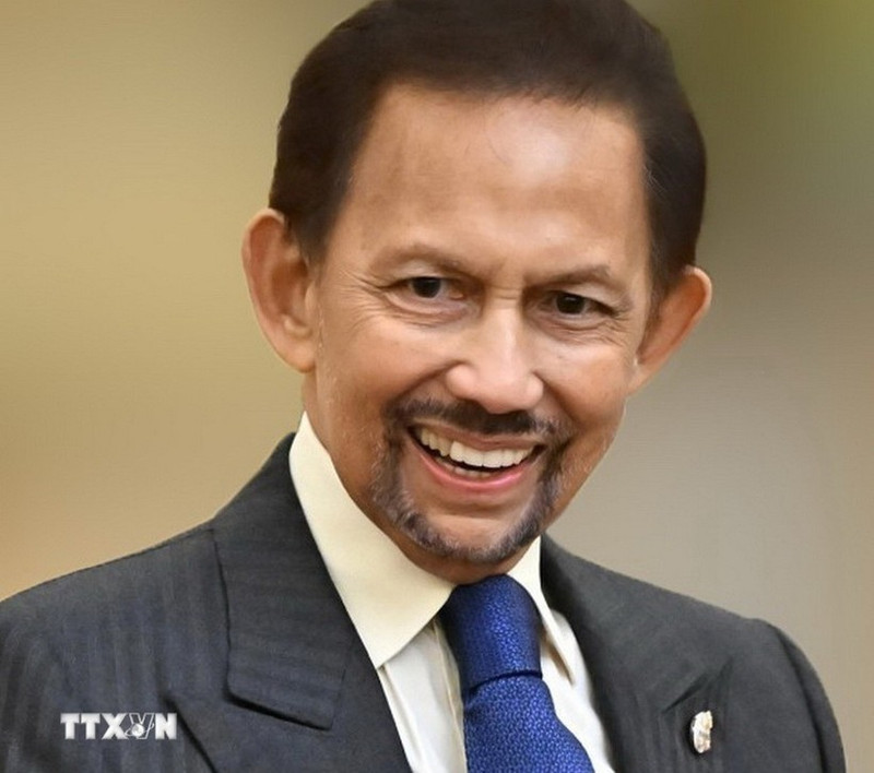 Le Sultan de Brunei, Haji Hassanal Bolkiah. Photo: VNA