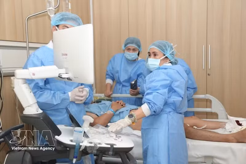 La première greffe de pénis provenant d’un donneur en état de mort cérébrale au Vietnam. Photo : VNA.