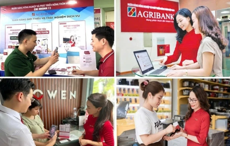 Agribank met en œuvre un programme de crédit préférentiel de 50 000 milliards de dongs, applicable à partir d'avril 2025. Photo: bnews.vn