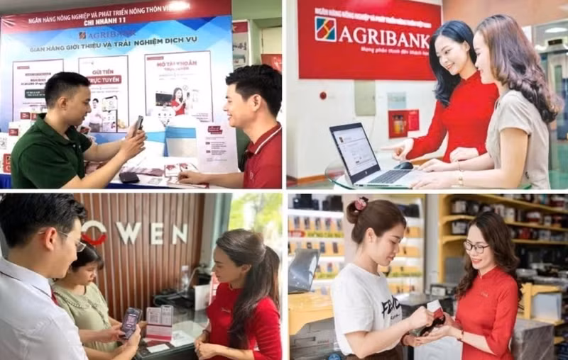 Agribank met en œuvre un programme de crédit préférentiel de 50 000 milliards de dongs, applicable à partir d'avril 2025. Photo: bnews.vn