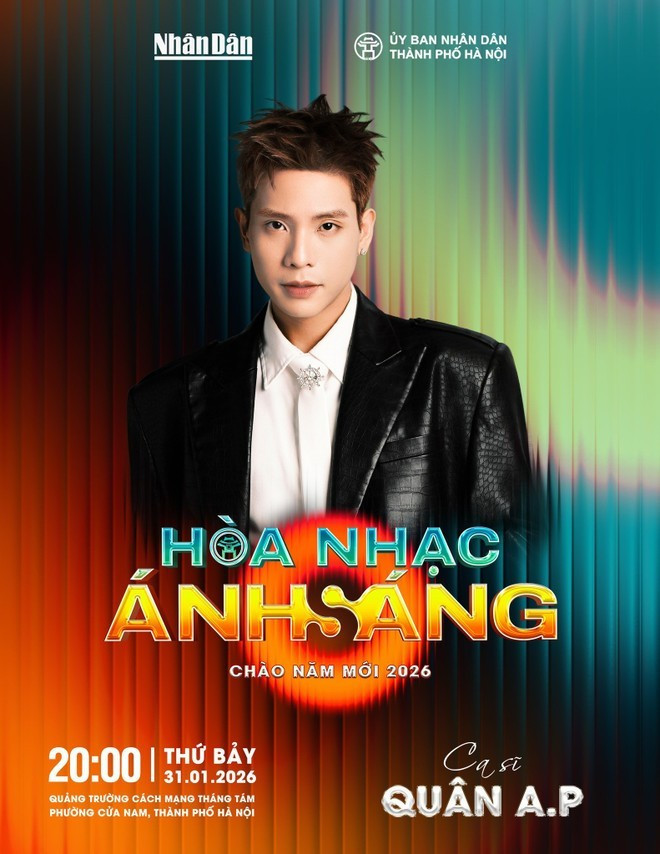 Concert de la Lumière - Bienvenue à l'Année 2026 : une symbiose inédite entre technologie et patrimoine au cœur de Hanoï. Photo : VNA.