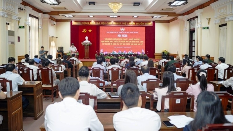 Vue générale de la conférence. Photo : NDEL