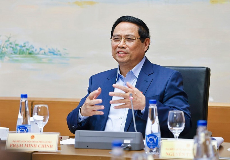 Le Premier ministre Pham Minh Chinh. Photo : VNA.