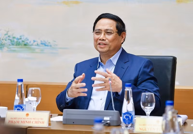Le Premier ministre Pham Minh Chinh. Photo : VNA.