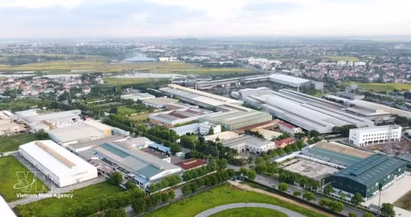 Le parc industriel atteint un taux d’occupation de 100 %. Photo : VNA.