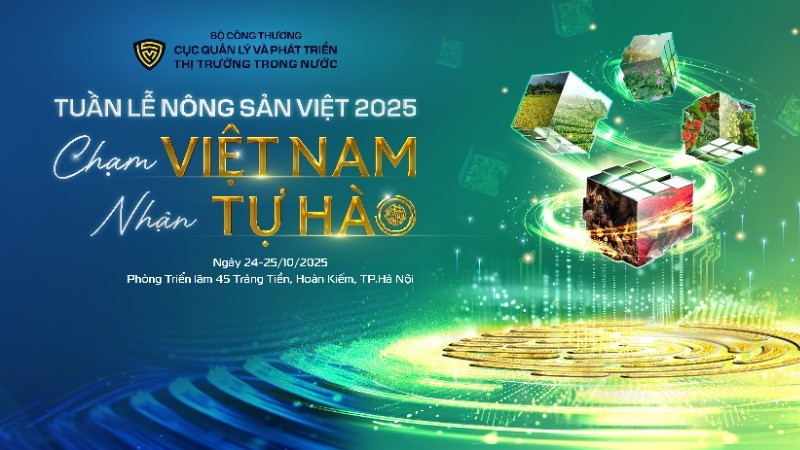 La Semaine des produits agricoles vietnamiens 2025 se tiendra officiellement les 24 et 25 octobre. Photo: NDEL
