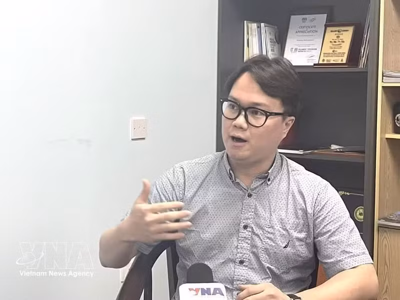 Enzo Sim Hong Jun, chercheur spécialisé dans l’histoire et les questions de défense en Asie du Sud-Est et basé en Malaisie. Photo : VNA.