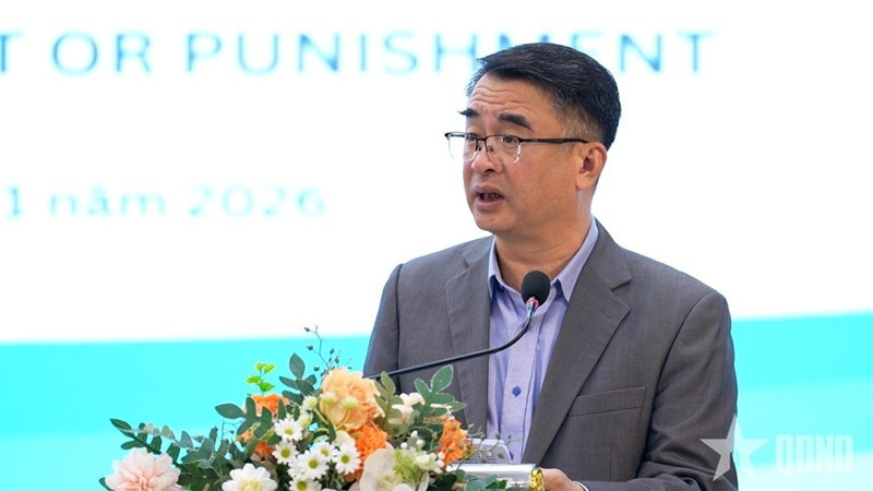 Le colonel Tran Viet Trung, directeur adjoint du département des Affaires étrangères du ministère de la Sécurité publique. Photo: BQDND