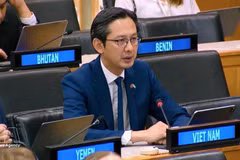 Ambassadeur Do Hung Viet, chef de la Mission permanente du Vietnam auprès de l’ONU. Photo : VNA. 