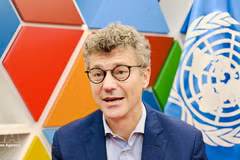 Jonathan Wallace Baker, représentant de l’UNESCO au Vietnam. Photo : VNA. 