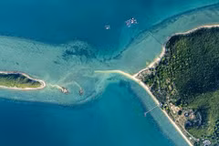 Marcher au milieu de la mer sur l’archipel de Diep Son