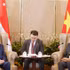 Le secrétaire général du Parti communiste du Vietnam (PCV) et président vietnamien, To Lam (à gauche), et le président singapourien Tharman Shanmugaratnam. Photo : VNA.