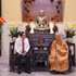 Le président de l’Assemblée nationale vietnamienne, Tran Thanh Man et le Vénérable Thich Tri Quang, patriarche suprême du Conseil de patronage de la Sangha bouddhiste du Vietnam. Photo : VNA 