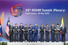 Lors de la séance plénière du 46e Sommet de l'ASEAN, le 26 mai 2025 à Kuala Lumpur, en Malaisie. Photo : VNA.
