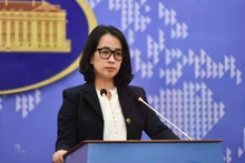 La porte-parole du ministère vietnamien des Affaires étrangères, Pham Thu Hang. Photo : VNA.