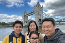 La famille de Nguyên Thành Vinh. 