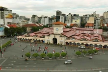 Marché Bên Thành à Hô Chi Minh-Ville. Photo : VNA.