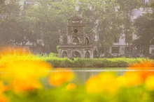 Le lac Hoan Kiem à Hanoï. Photo : VNA.