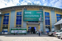 L'exposition GEIMS Vietnam 2025 a lieu du 20 au 22 novembre, au Centre international des expositions de Hanoï. Photo : hanoimoi.vn