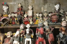 Le village de Rach préserve près de 1 000 marionnettes ancestrales. Photo : VTV Times. 