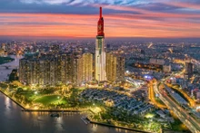 Un coin de Hô-Chi-Minh- Ville. Photo : VNA