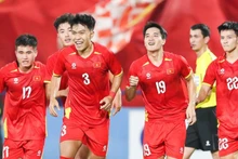 L'équipe des U23 du Vietnam. Photo : VFF.