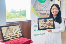 Tran Thi Hien Triet et ses peintures de riz impressionnantes.