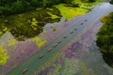 Tam Coc - Bich Dong - une beauté émouvante. Photo: nld.com.vn