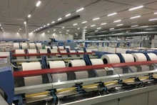 Une usine textile de Bảo Lân produisant des fibres, du fil et du tissu cotonnés à partir de feuilles d'ananas. Photo courtoisie de l'entreprise. Photo: VNA