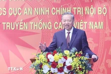 Le secrétaire général du Parti communiste du Vietnam (PCV) To Lam. Photo : VNA.