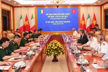 Panorama du 5ᵉ Dialogue sur la politique de défense entre le Vietnam et l'Italie. Photo : VNA.