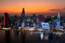 Un coin de Ho Chi Minh-Ville. Photo: NDEL