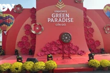 Vinhomes Green Paradise est voué à devenir une cité balnéaire et touristique d’envergure, harmonisant espaces verts, plans d'eau et écosystème de mangrove. Photo: VOV