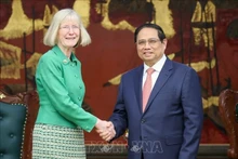 Le Premier ministre Pham Minh Chinh reçoit Mme Gillian Bird, nouvelle ambassadrice d’Australie au Vietnam. Photo : VNA.