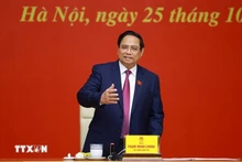 Le Premier ministre Pham Minh Chinh. Photo : VNA.