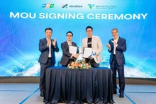 FPT s'associe à Audax Financial Technology, une entreprise dans laquelle Standard Chartered a investi, afin de promouvoir la transformation numérique complète du secteur bancaire et financier. Photo: NDEL