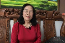 Docteure Huynh Thi Gam, enseignante de rang magistral et ancienne doyenne de la Faculté de l'Édification du Parti et de l'Idéologie Hô Chi Minh à l'Académie politique de la Région II. Photo: VOV