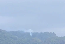 Le lieu du crash. Photo : VNA.