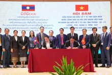 Dien Bien finalise la signature d'accords de coopération sanitaire avec trois provinces du Nord Laos. Photo: VOV