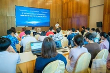 Lors de la cérémonie d’inauguration de la 9e « École Vietnamienne d'Astrophysique » (Vietnam School of Astrophysics - VSOA9). Photo : NDEL.