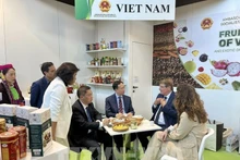 L'ambassade du Vietnam en Italie à la 41e édition de la Foire agricole Macfrut. Photo: VNA