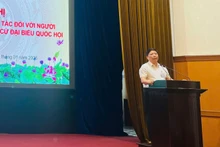 Le Professeur Nguyên Vu Trung, secrétaire du Comité du Parti et directeur de l’Institut Pasteur de Hô Chi Minh-Ville. Photo : baotintuc.vn