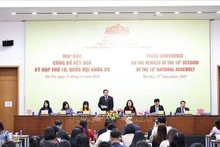 La conférence de presse se tient le 11 décembre à Hanoi. Photo : VNA.