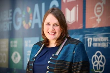 Kendra Rinas, cheffe de mission de l'Organisation internationale pour les migrations (OIM) au Vietnam. Photo : VNA