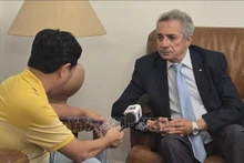 Mourad Lamoudi, représentant du Front de libération nationale (FLN) d’Algérie. Photo : VNA.