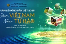 La Semaine des produits agricoles vietnamiens 2025 se tiendra officiellement les 24 et 25 octobre. Photo: NDEL