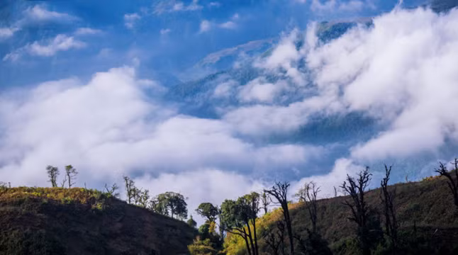 Paysage grandiose du mont Lao Thân à Lào Cai ảnh 11