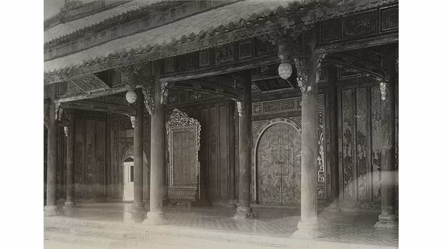 Photos rares sur l’intérieur de la cité impériale de Huê d’antan ảnh 3