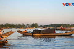 Ngu My Thanh est un célèbre village de pêcheurs situé sur la lagune de Tam Giang, dans la ville de Huê. Photo : VOV. 