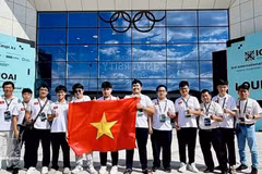 Le Vietnam décroche sept médailles à l’Olympiade internationale d’intelligence artificielle. Photo : VNA 